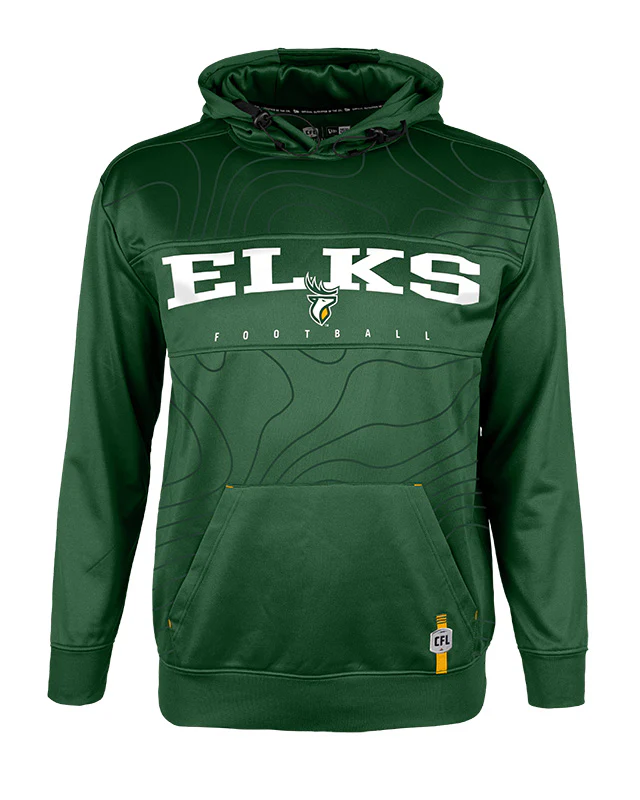 New Era Men's CFL Edmonton Elks Performance Fleece Hoodie