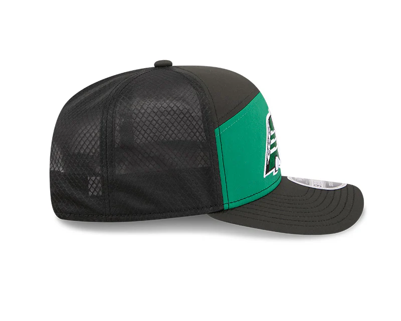 New Era Men's CFL Saskatchewan Roughriders Sideline '26 970 SP Hat Green/Black - Image 6