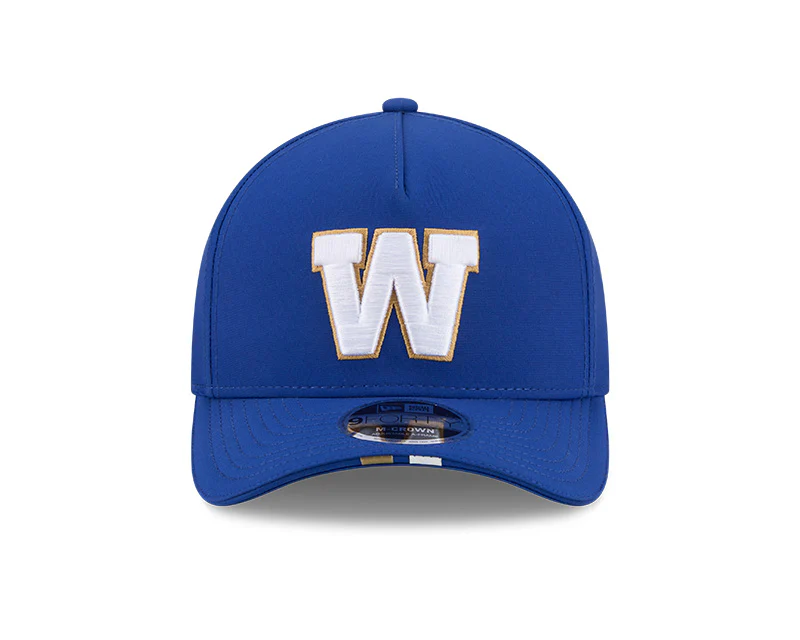 New Era Men's CFL Winnipeg Blue Bombers Sideline '26 940 M-Crown Hat Blue/White - Image 3