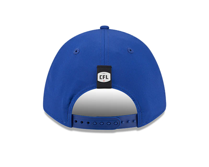 New Era Men's CFL Winnipeg Blue Bombers Sideline '26 940 M-Crown Hat Blue/White - Image 5