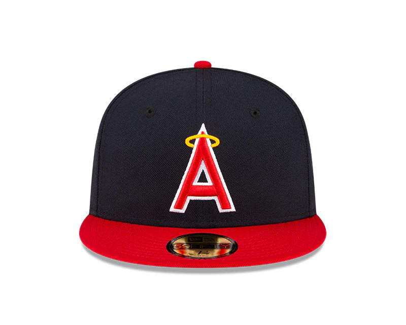 New Era Men's MLB Los Angeles Angels Authentic Collection 59FIFTY Alternate Fitted Cap - Image 4