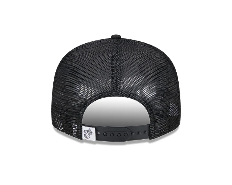 New Era Men's NBA Miami Heat 9FIFTY Trucker Cap - Image 2