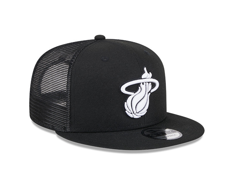 New Era Men's NBA Miami Heat 9FIFTY Trucker Cap - Image 3
