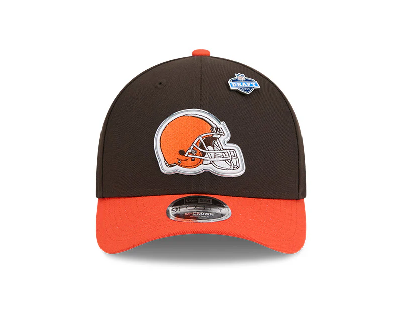 New Era Men's NFL Cleveland Browns 9FORTY MC Draft Hat 2026 - Image 3