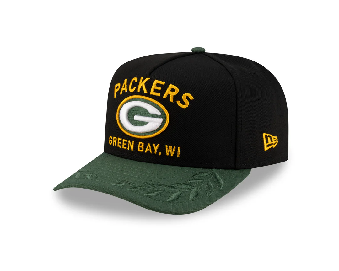 New Era Men's NFL Green Bay Packers 9FIFTY A-Frame Draft Hat 2025