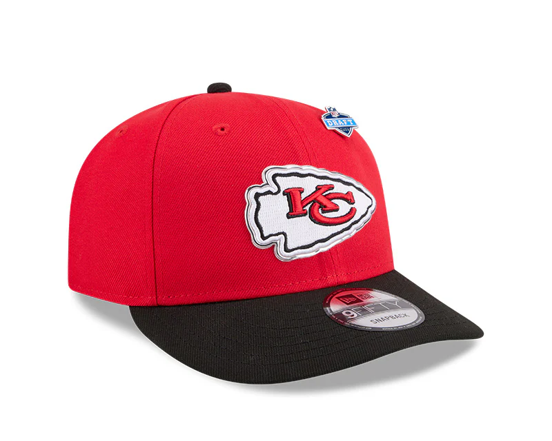 New Era Men's NFL Kansas City Chiefs 9FORTY MC Draft Hat 2026 - Image 2