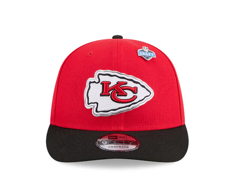 New Era Men's NFL Kansas City Chiefs 9FORTY MC Draft Hat 2026 - Image 3