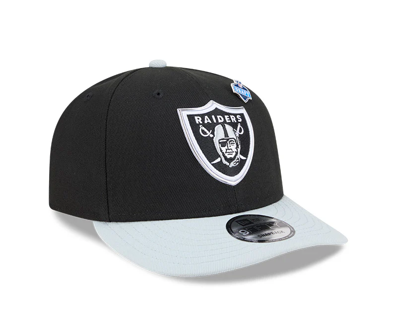 New Era Men's NFL Las Vegas Raiders 9FORTY MC Draft Hat 2026 - Image 2