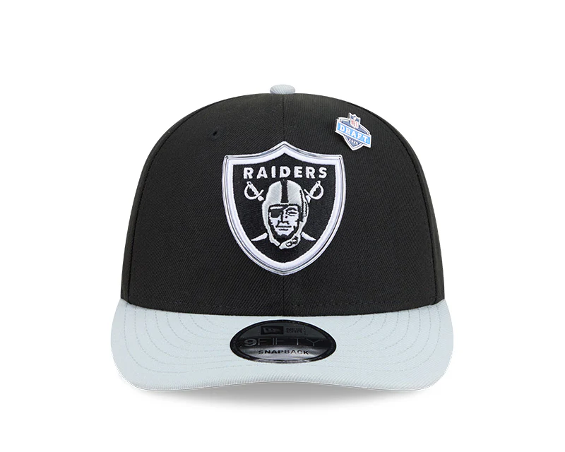 New Era Men's NFL Las Vegas Raiders 9FORTY MC Draft Hat 2026 - Image 3