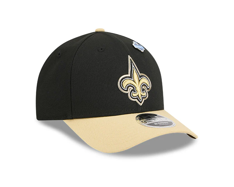 New Era Men's NFL New Orleans Saints 9FORTY MC Draft Hat 2026 - Image 2