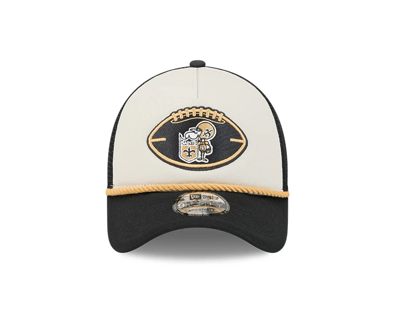 New Era Men's NFL New Orleans Saints Sideline Historic '24 940 AF Cap - Image 2