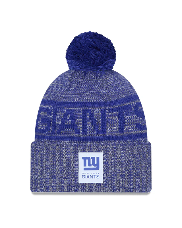 New Era Men's NFL New York Giants Sideline '25 Sport Pom Knit Toque