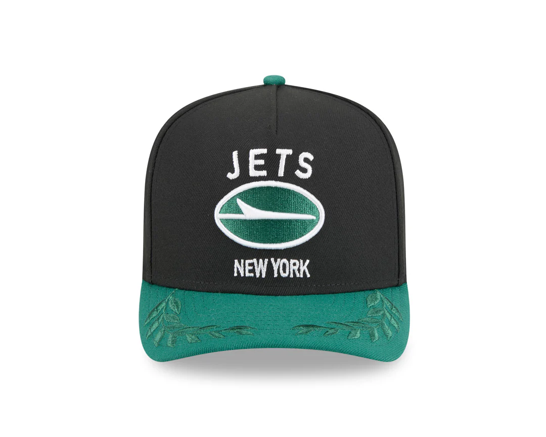 New Era Men's NFL New York Jets 9FIFTY A-Frame Draft Hat 2025 - Image 2