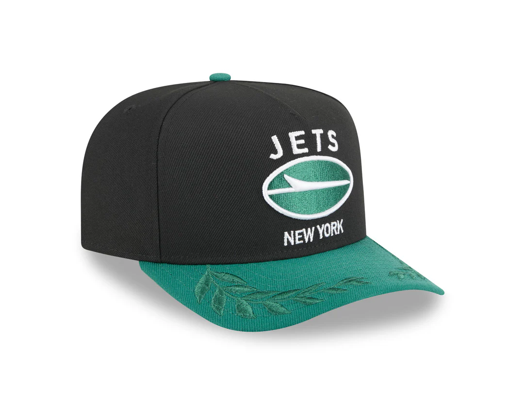 New Era Men's NFL New York Jets 9FIFTY A-Frame Draft Hat 2025 - Image 3
