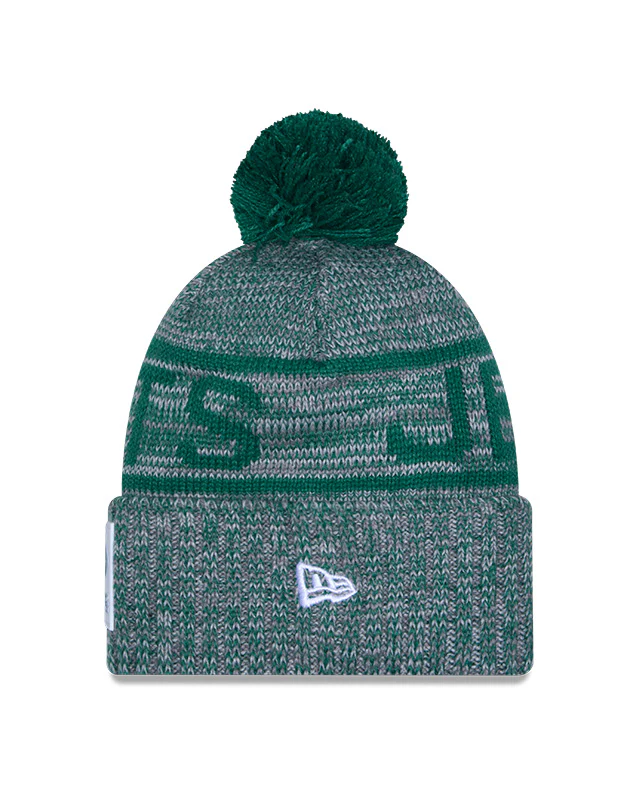 New Era Men's NFL New York Jets Sideline '25 Sport Pom Knit Toque - Image 3