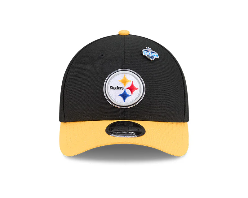 New Era Men's NFL Pittsburgh Steelers 9FORTY MC Draft Hat 2026 - Image 3