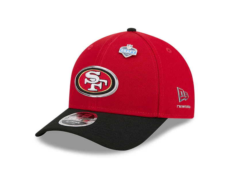 New Era Men's NFL San Francisco 49ers 9FORTY MC Draft Hat 2026