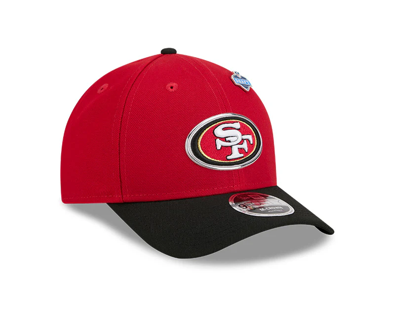 New Era Men's NFL San Francisco 49ers 9FORTY MC Draft Hat 2026 - Image 2