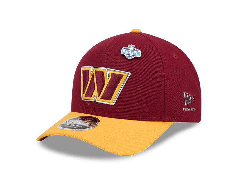 New Era Men's NFL Washington Commanders 9FORTY MC Draft Hat 2026