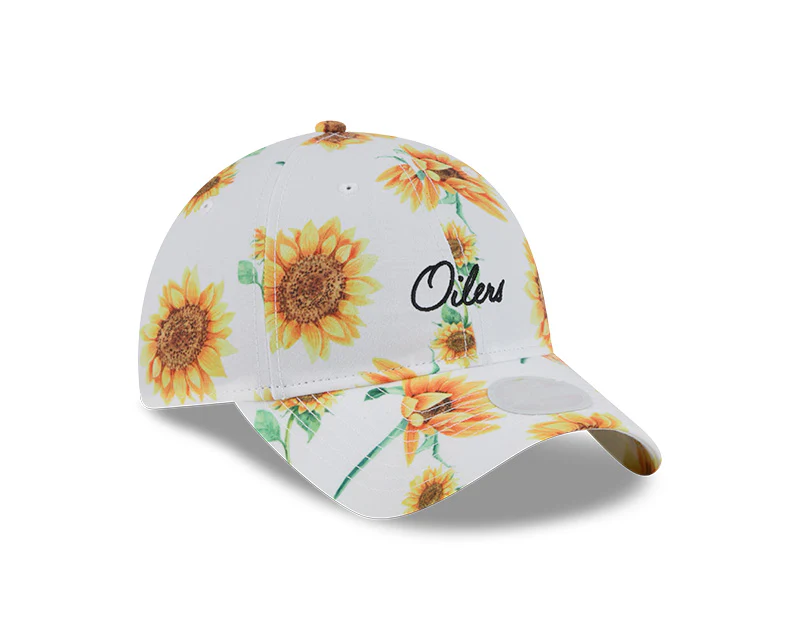 New Era Women's NHL Edmonton Oilers 920 Sunflower Hat - Image 2