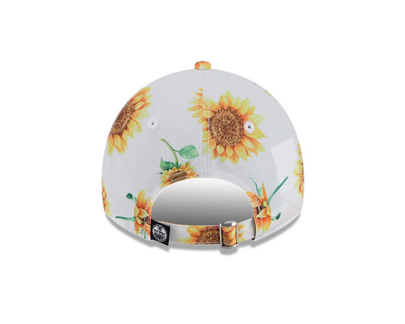 New Era Women's NHL Edmonton Oilers 920 Sunflower Hat - Image 4