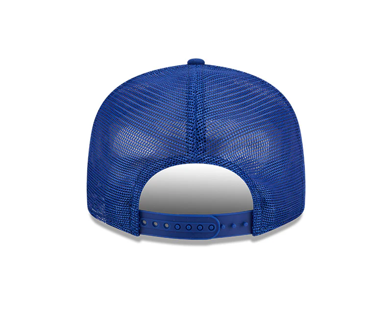 New Era Men's NHL Edmonton Oilers 950 Split Panel Block Hat - Image 4