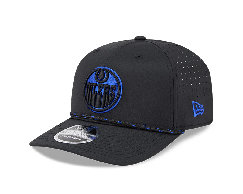 New Era Men's NHL Edmonton Oilers 970 Stretch Snap Sport Hat