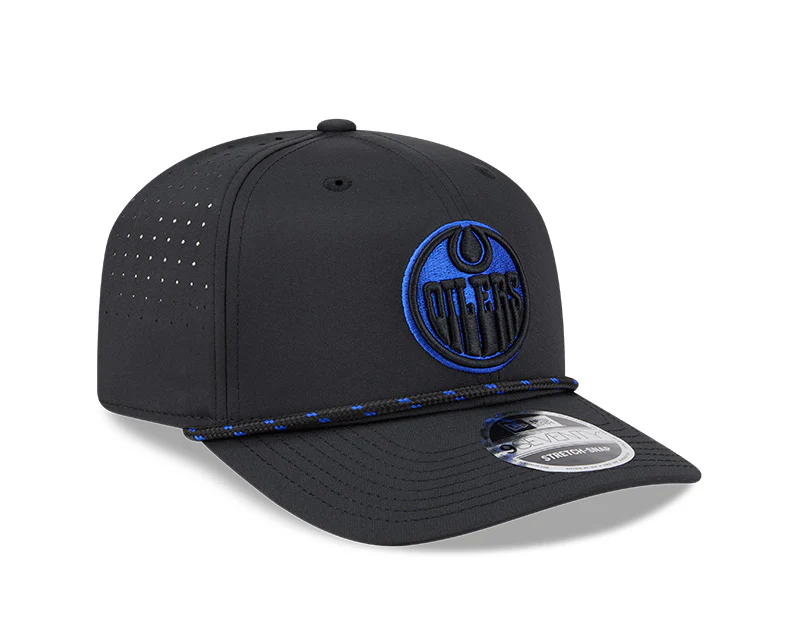 New Era Men's NHL Edmonton Oilers 970 Stretch Snap Sport Hat - Image 2