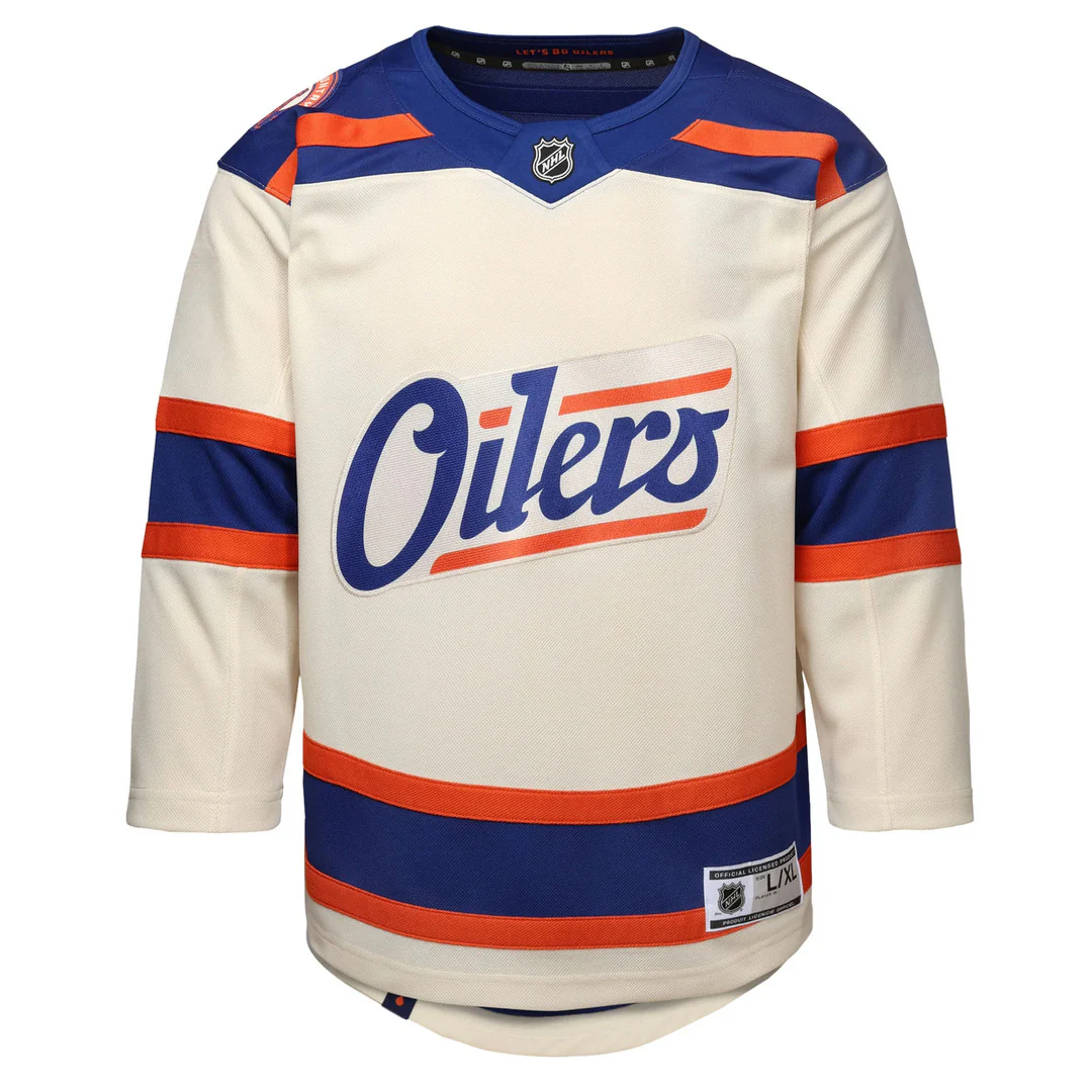 NHL Branded Youth Edmonton Oilers Alternate Jersey