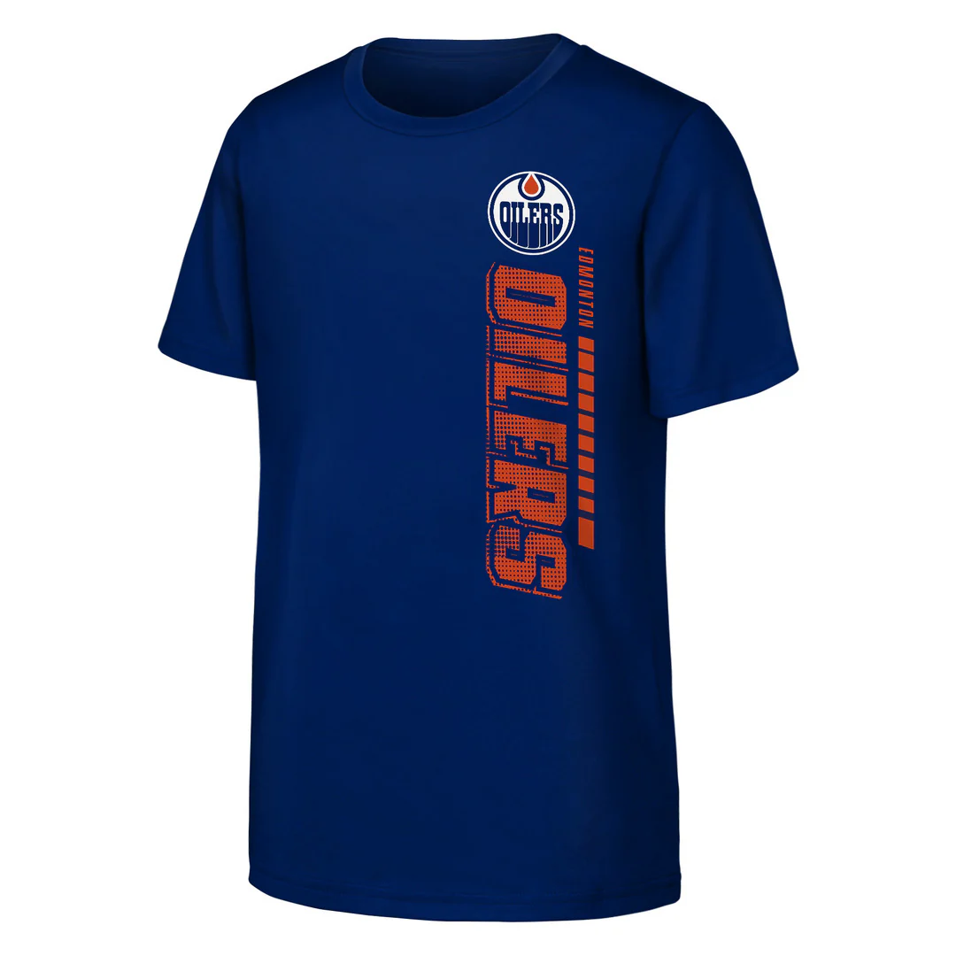 NHL Branded Youth Edmonton Oilers Atmosphere T-Shirt - Image 2