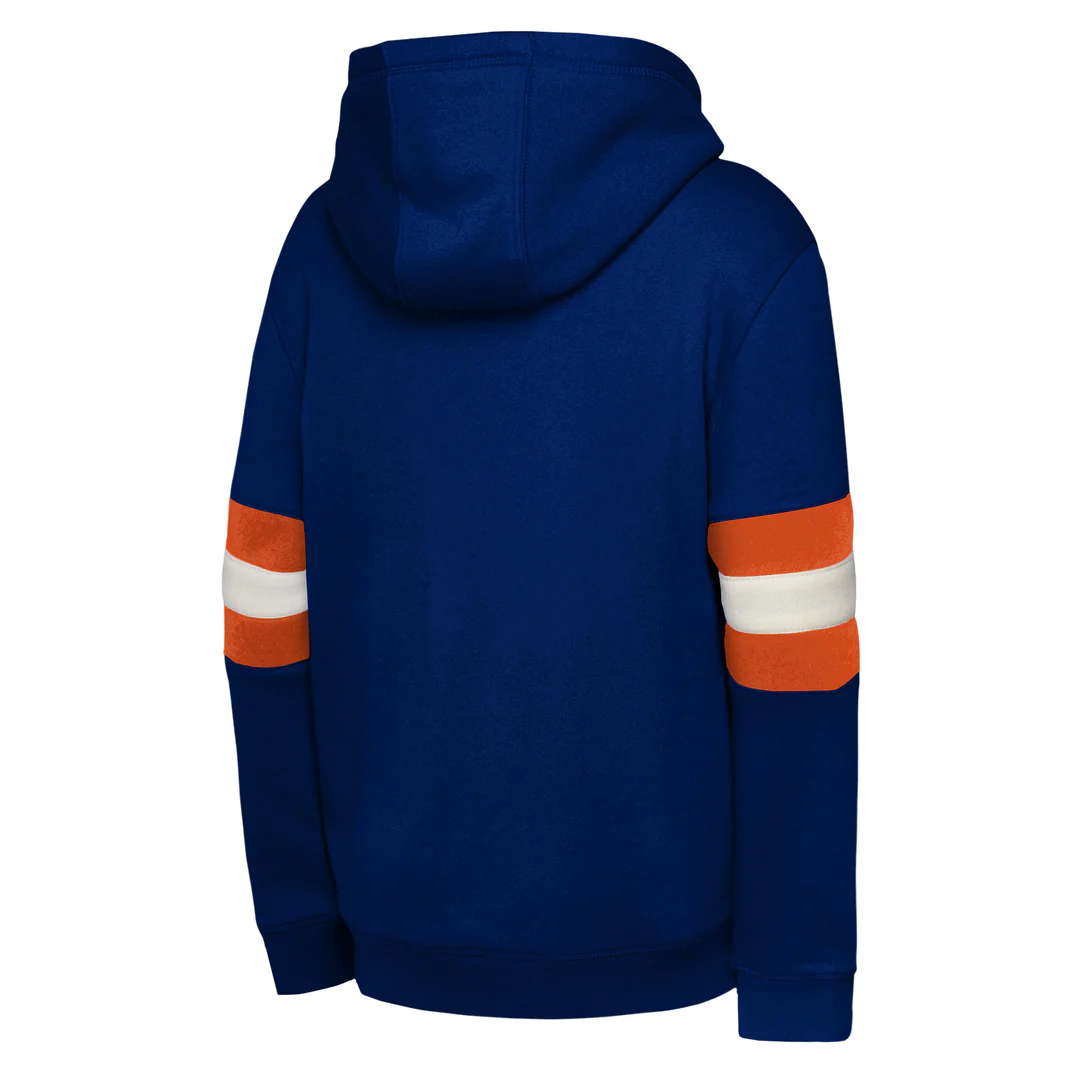 NHL Branded Youth Edmonton Oilers Modern Fan Full-Zip Hoodie - Image 2