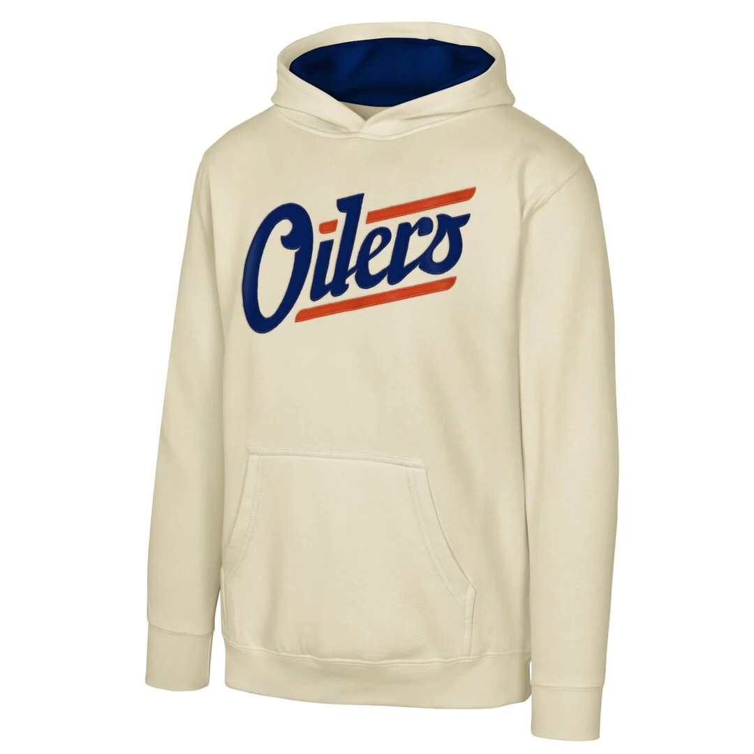 NHL Branded Youth Edmonton Oilers Prime Alternate Hoodie