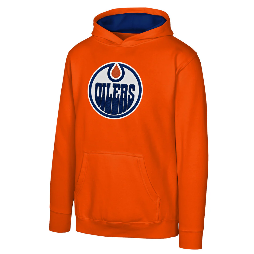 NHL Branded Youth Edmonton Oilers Prime Hoodie - Image 3
