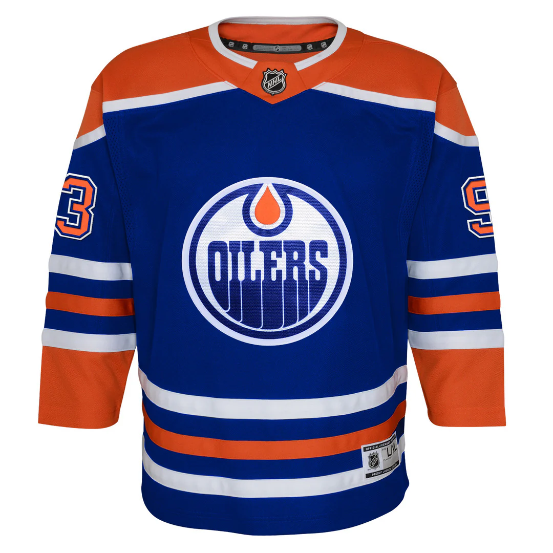 NHL Branded Youth Edmonton Oilers Ryan Nugent-Hopkins Home Jersey - Image 2