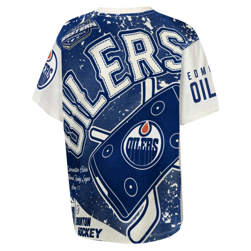 NHL Branded Youth Edmonton Oilers Top Player T-Shirt - Image 2