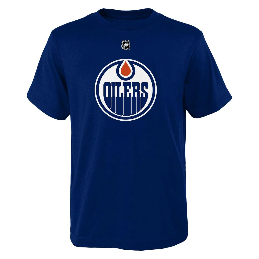 NHL Branded Youth Edmonton Oilers Zach Hyman T-Shirt - Image 2