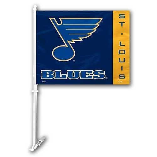 The Sports Vault NHL St. Louis Blues 2-Sided Car Flag