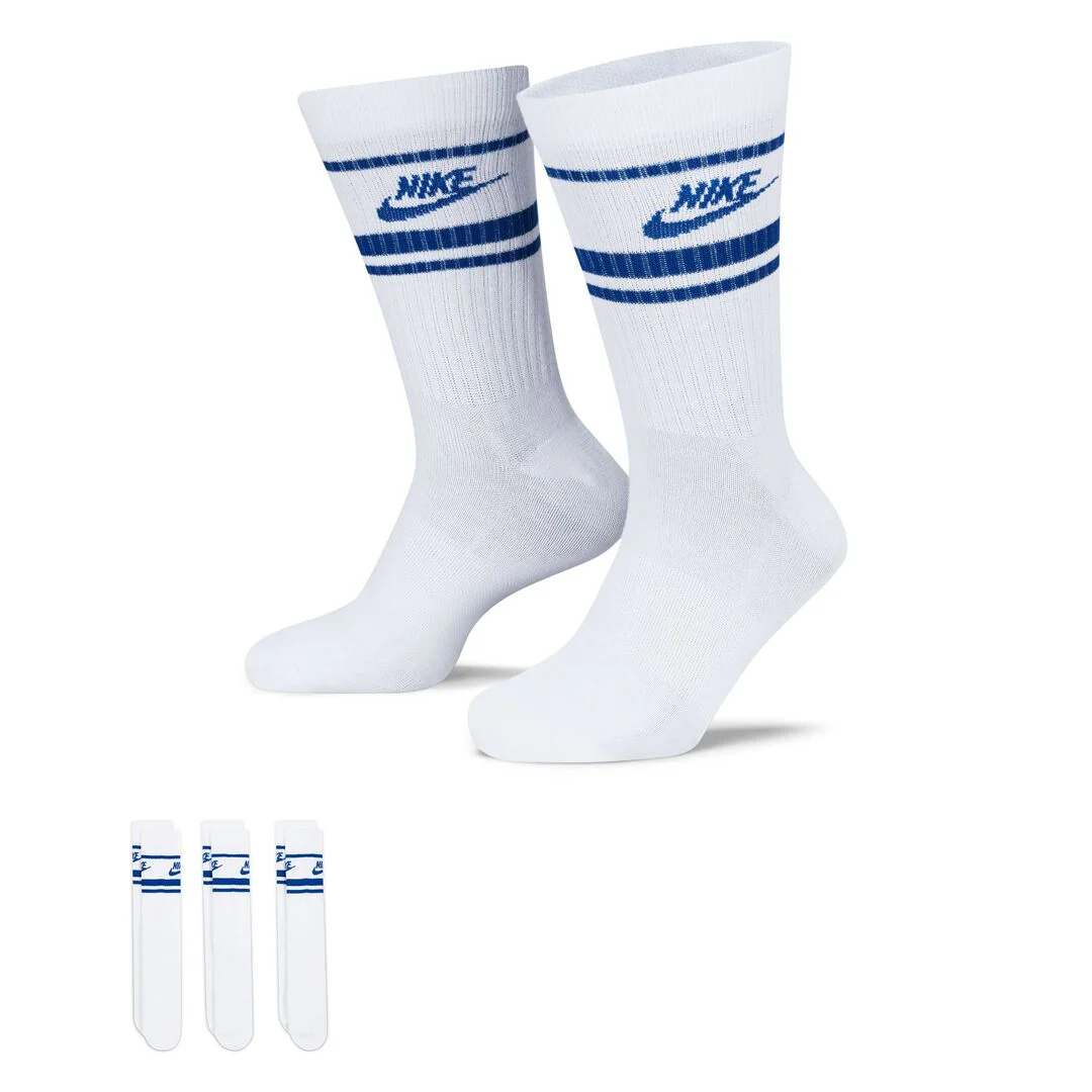 Nike Senior Dri-Fit Essential Crew Socks 3-Pack - Image 3