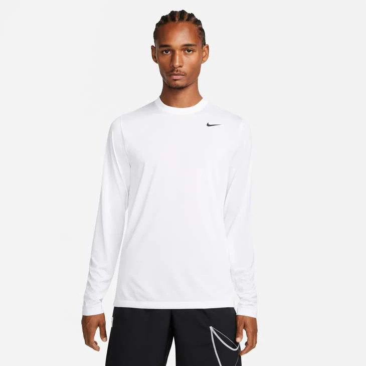 Nike Men's Dri-Fit Legend Long Sleeve Shirt - Image 4