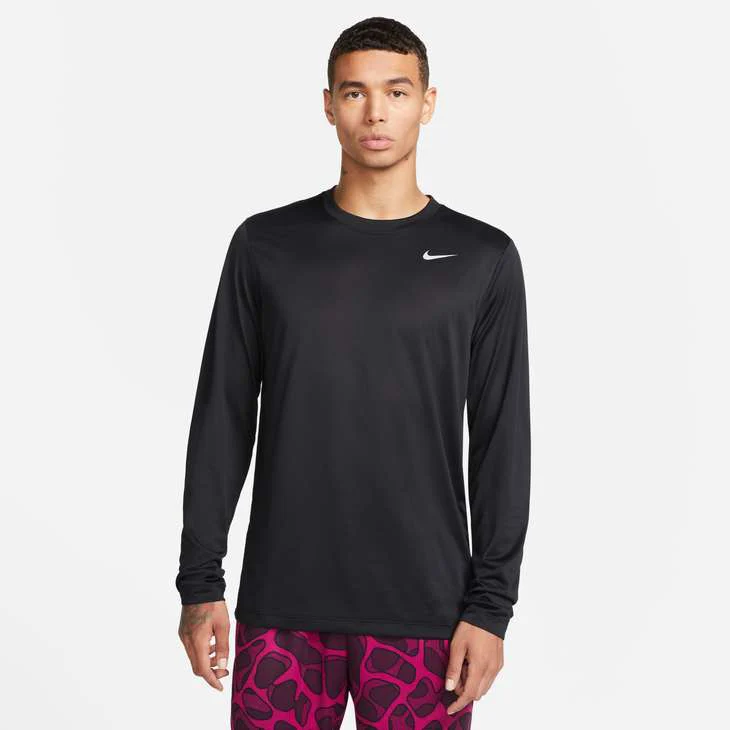 Nike Men's Dri-Fit Legend Long Sleeve Shirt - Image 5