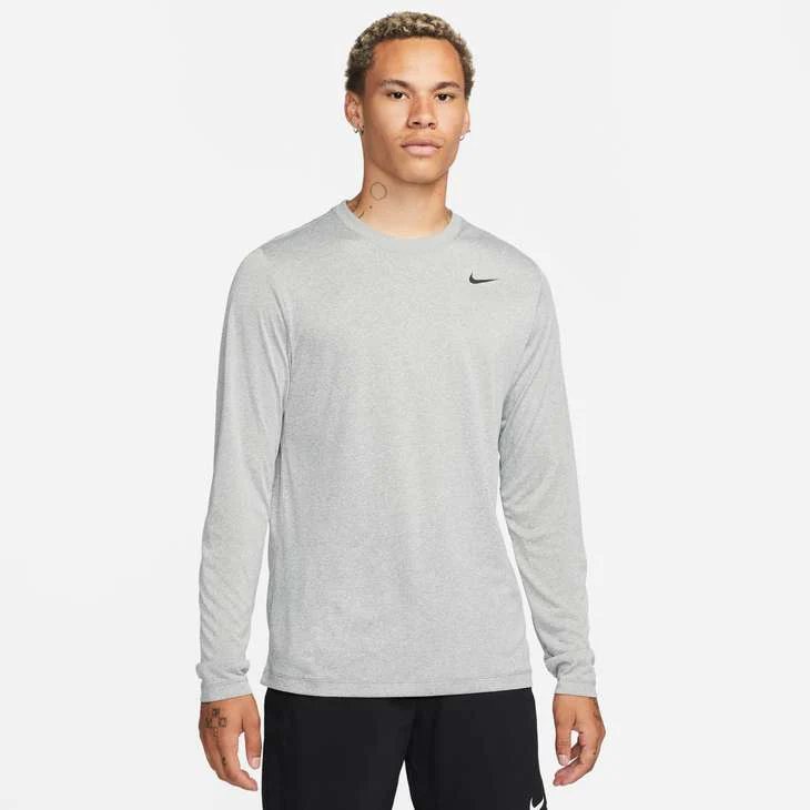 Nike Men's Dri-Fit Legend Long Sleeve Shirt - Image 6