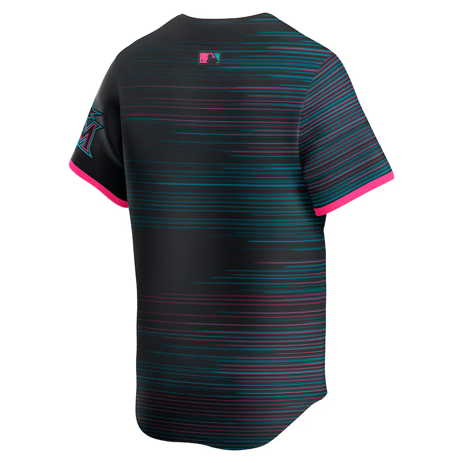 Nike Men's MLB Miami Marlins City Connect Jersey - Image 2
