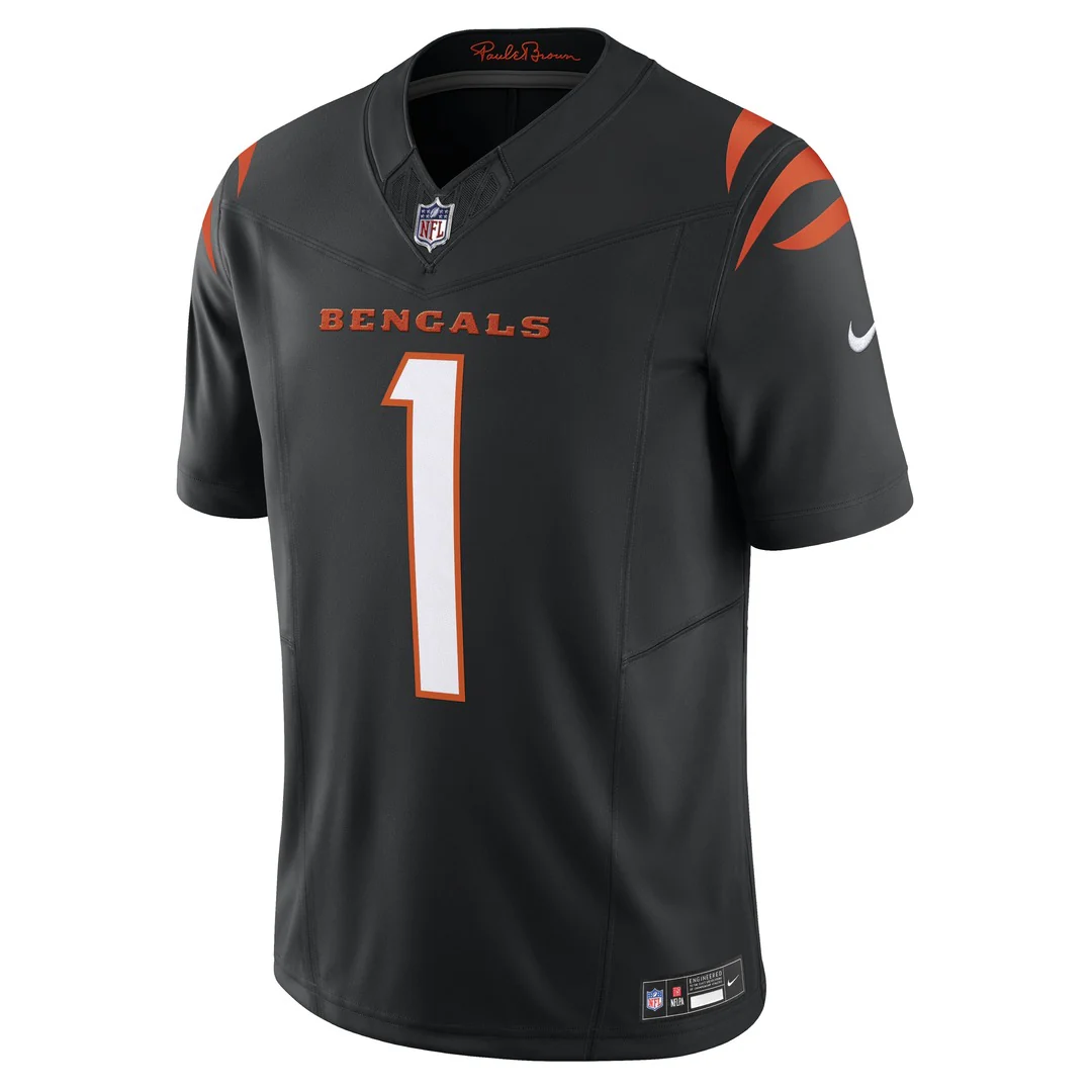 Nike Men's NFL Cincinnati Bengals Ja'Marr Chase Limited Jersey - Image 2