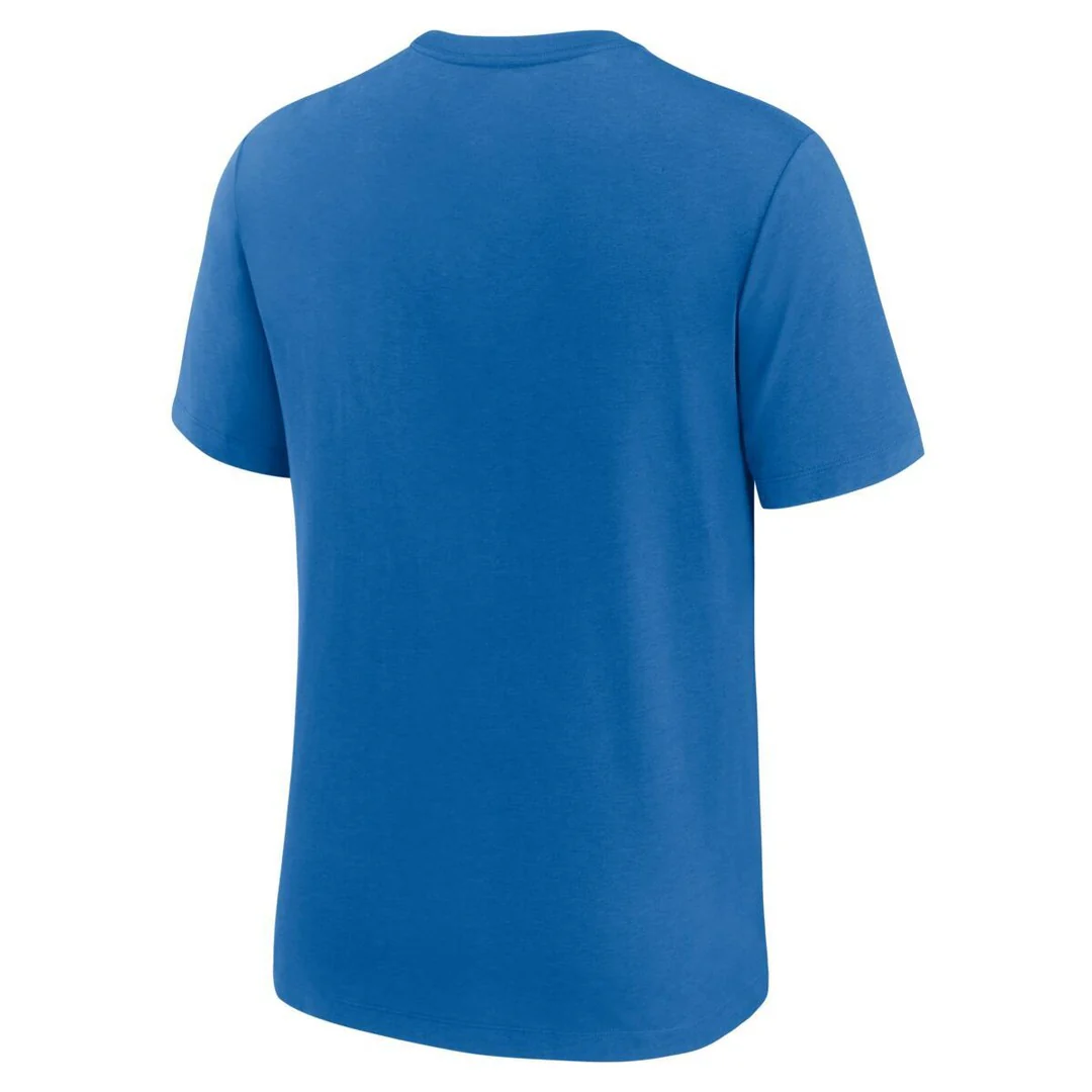 Nike Men's NFL Detroit Lions Rewind Tri-Blend T-Shirt - Image 2