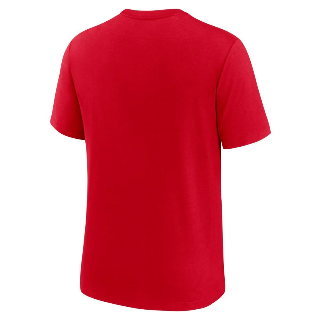Nike Men's NFL Kansas City Chiefs Rewind Tri-Blend T-Shirt - Image 2