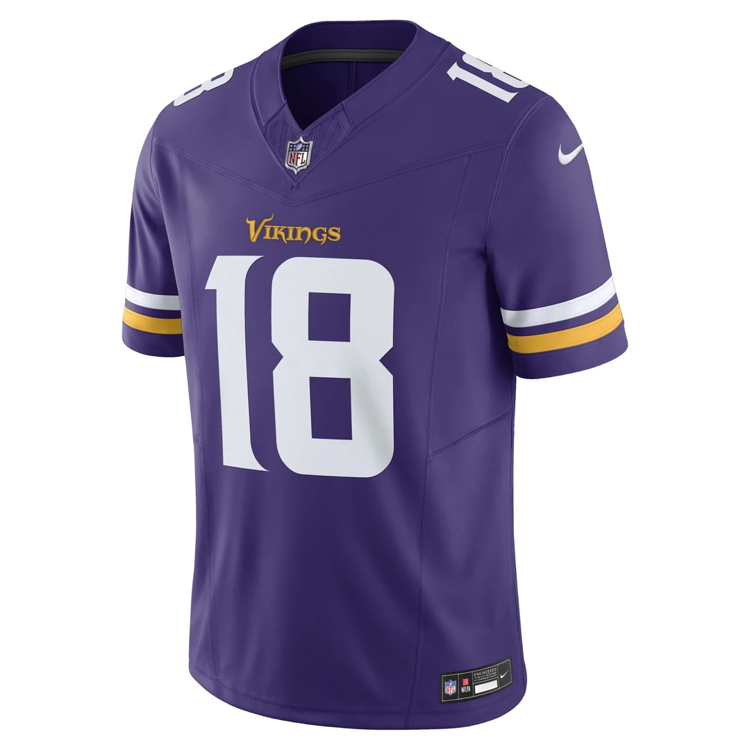 Nike Men's NFL Minnesota Vikings Justin Jefferson Limited Jersey - Image 2