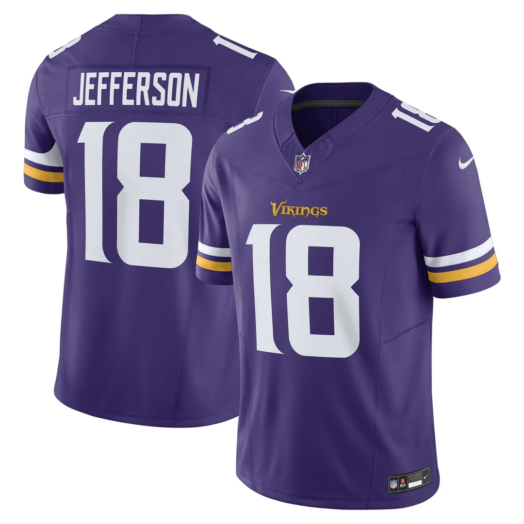 Nike Men's NFL Minnesota Vikings Justin Jefferson Limited Jersey - Image 3