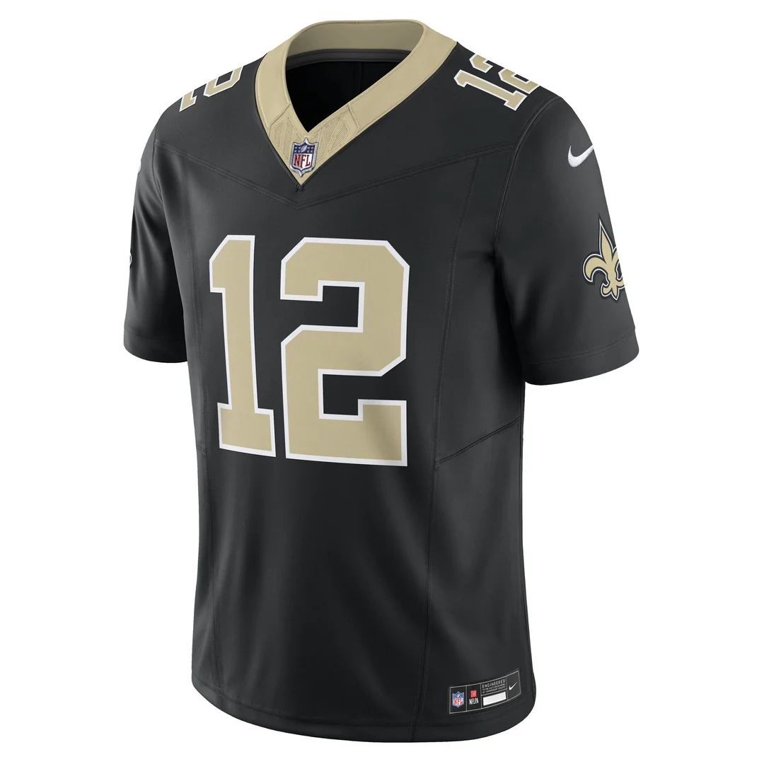 Nike Men's NFL New Orleans Saints Chris Olave Limited Jersey - Image 2