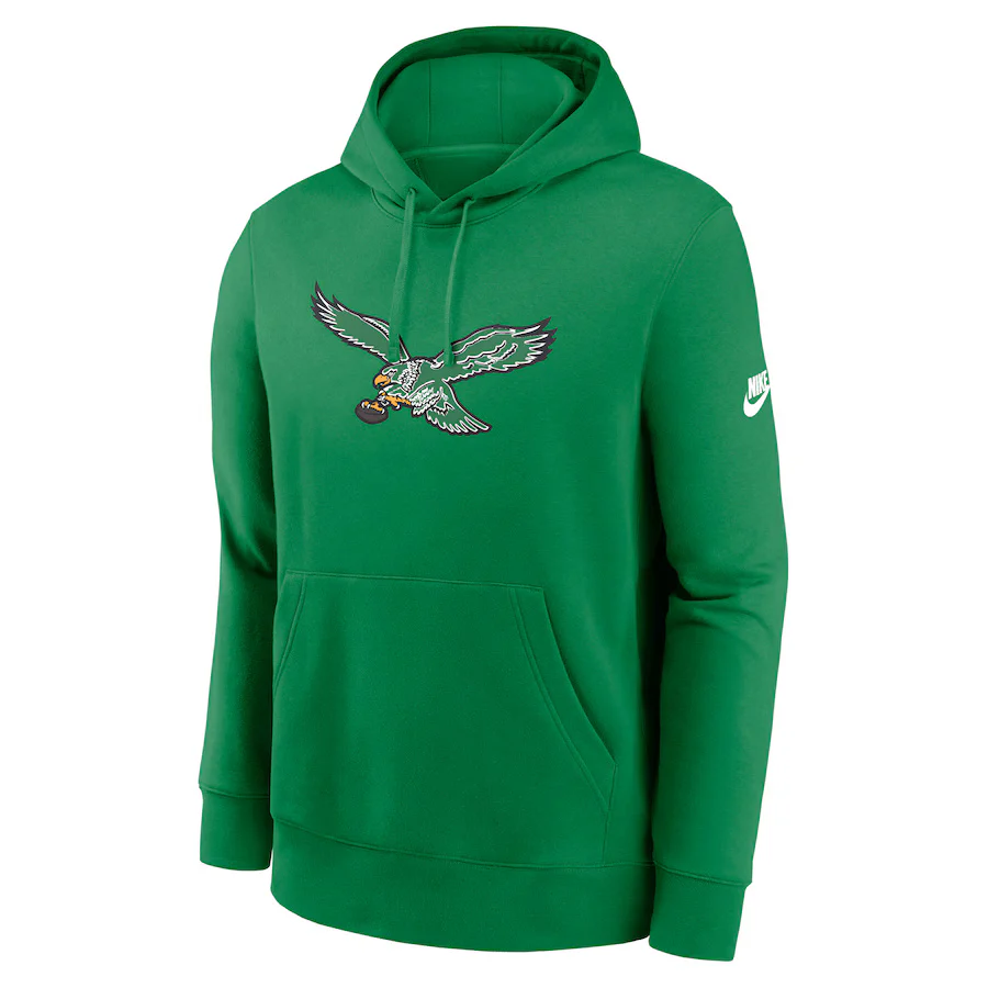 Nike Men's NFL Philadelphia Eagles Rewind Club Logo Hoodie