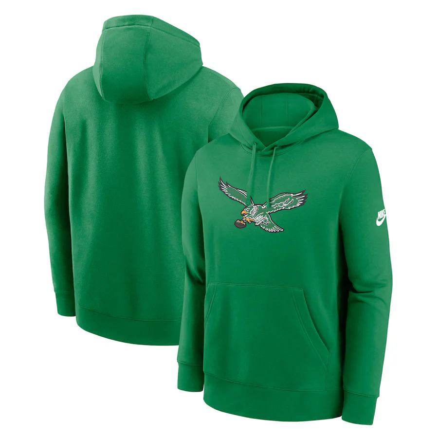 Nike Men's NFL Philadelphia Eagles Rewind Club Logo Hoodie - Image 3